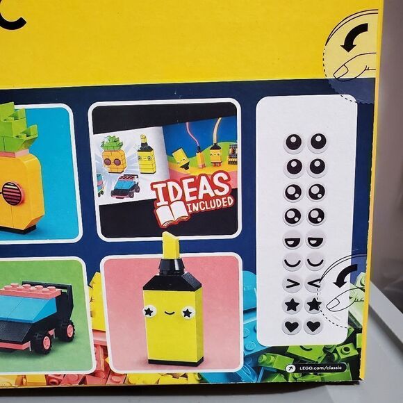 LEGO Classic 11027 Creative Neon Fun Brick Box Set Building Kit New 2023 - Picture 5 of 11